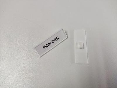Parametric label tag for labeling  cable (with freecad)
