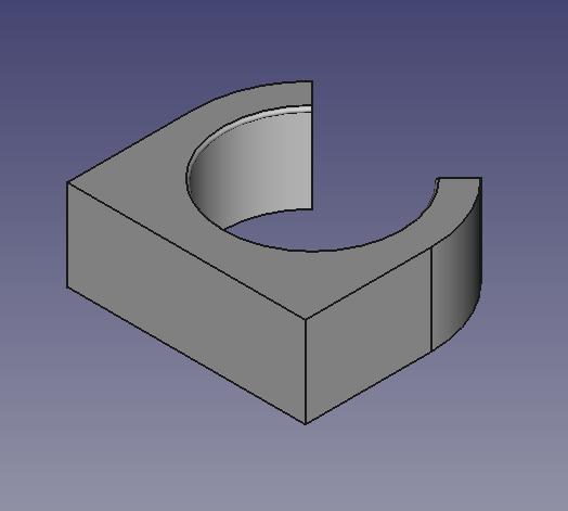 Snap on hook base for 1" wire shelf post pole