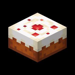 Minecraft cake