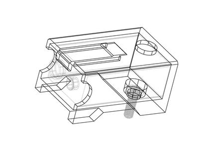 9v BATTERY BOX FOR VEX ROBOTICS
