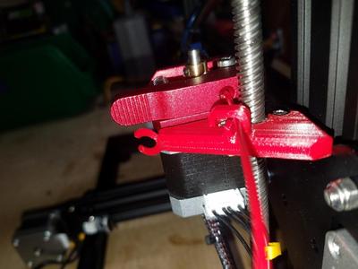 CR-10 Ender3 Filament Guide Revised Angle V1 and V2