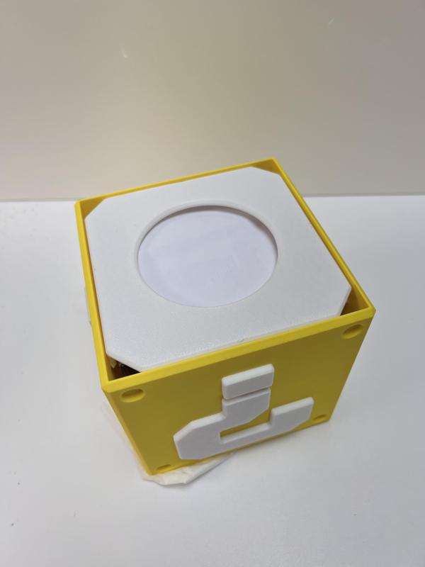 Bottom Cover for: Question Mark Block Tissue Box Cover