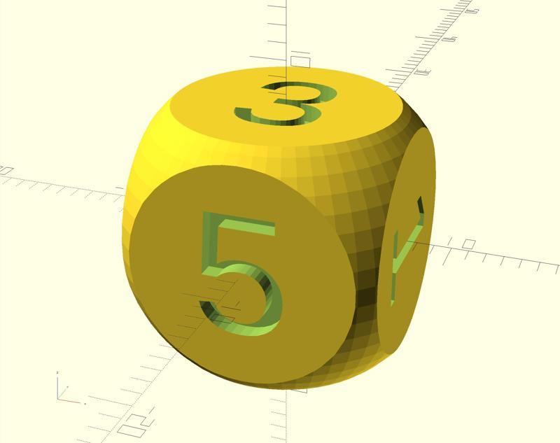 Simple Dice | Test Cube