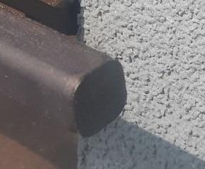 Steel profile 15x15mm plug