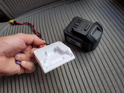 Hercules 12v battery power adapter