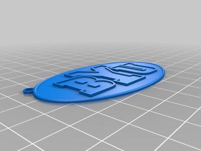 BYU keychain