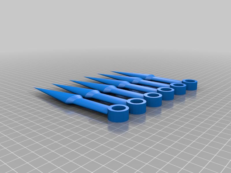 kunai knife set (mockup)