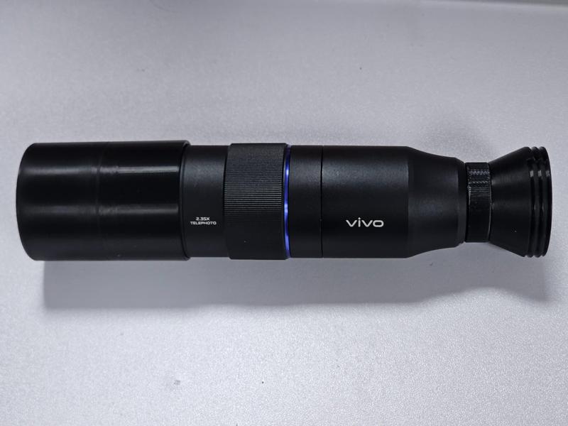 vivo External Teleconverter Adapter for Single-Tube Telescope, Compatible with Xiaomi 15 Ultra and Find X8 Ultra Kits