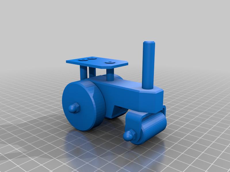 CAD Practice - Dampfwalze