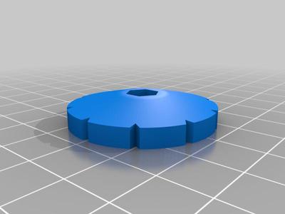 Ender M4 Bed Leveling Knob (for double nut)