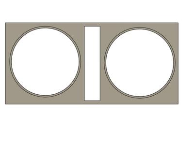 v2 speaker front part