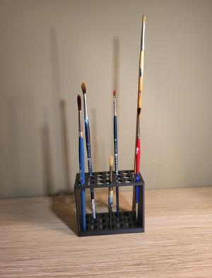 Pen/paintbrush holder