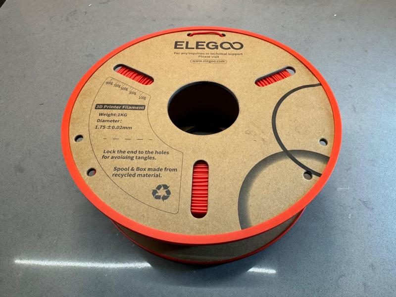 Elegoo Cardboard Spool Adapter for AMS. Quickest Print, No Glue, Less Material!
