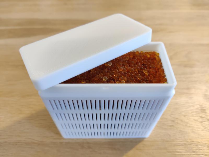 100x100x50mm desiccant box
