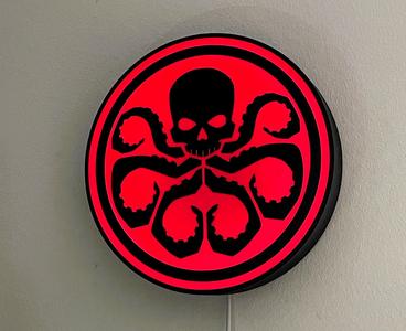 MARVEL HYDRA LIGHTBOX