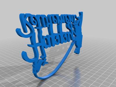 Retirement cake topper
