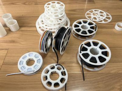 Customizable Wire Spool Holder. for cable, wire, lope ...
