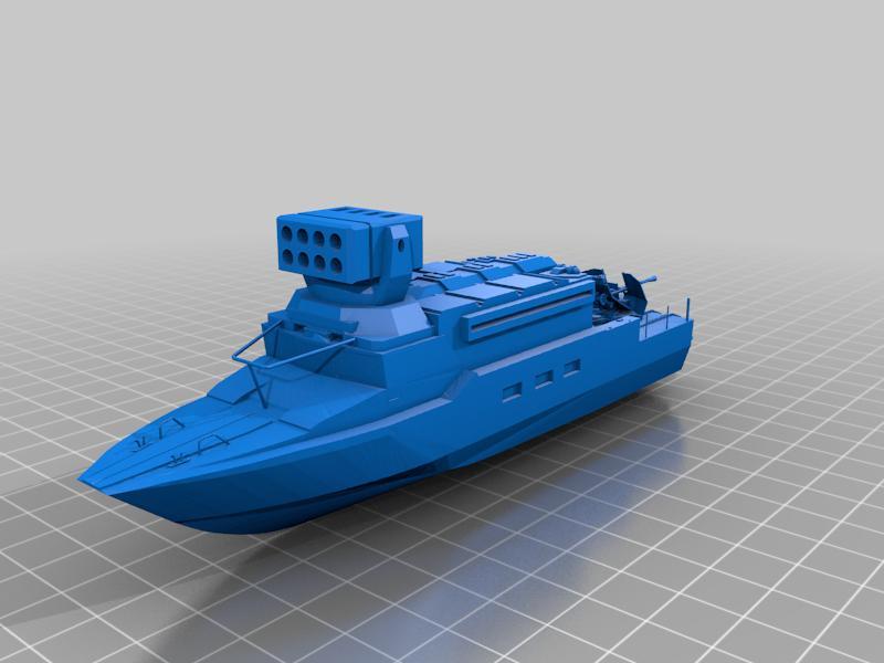 United Earth Empire delta patrol boat