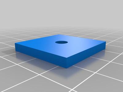 1 x 1 Square Magnetic Base