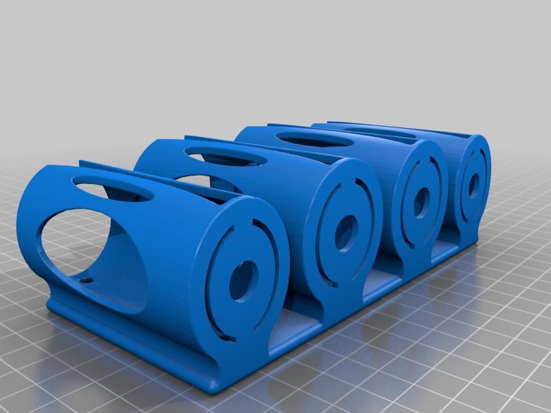 House Divided Electric Toothbrush Holder