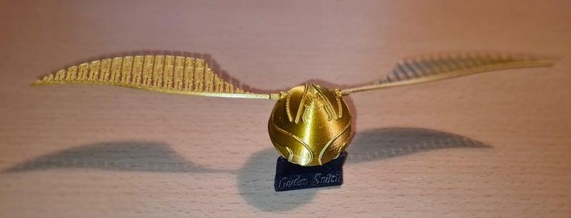 Magnetic Golden Snitch Ring Box - from Harry Potter's Quidditch Games