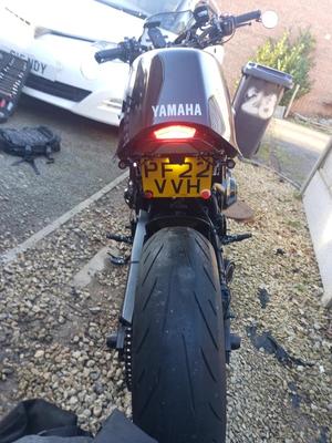 2022 yamaha xsr 900 under plate mount