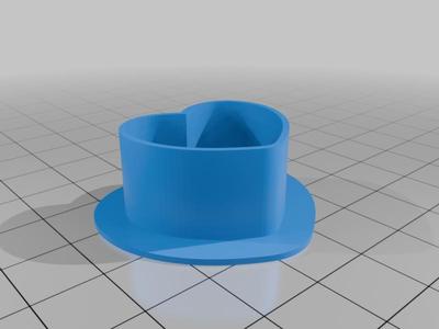 Heart clay earrings cutter / cookie cutter