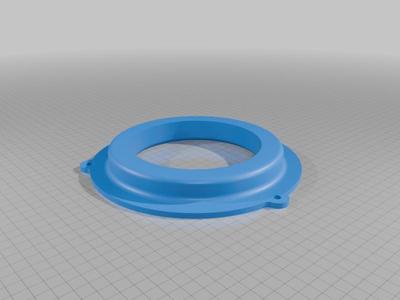 2nd Gen Tacoma Rear Door 6.5" speaker adapter