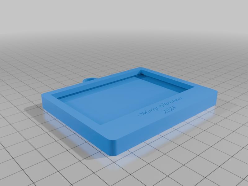 Photo Frame Christmas Tree Ornament