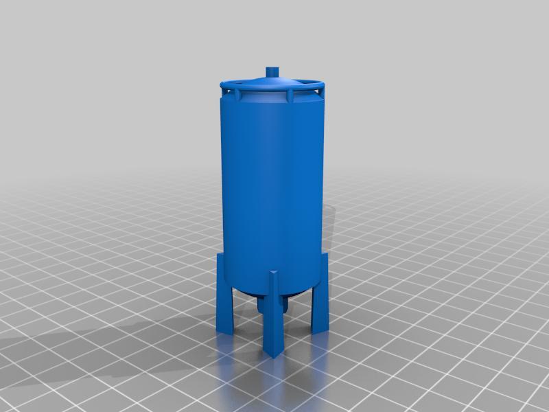 HO scale  Cryogenic tank reservoir