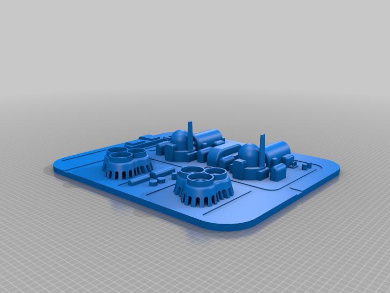 Futuristic nuclear powerplant (ver.2)