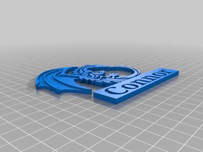 dragon name plate