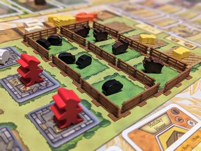 Agricola Board Game Fence