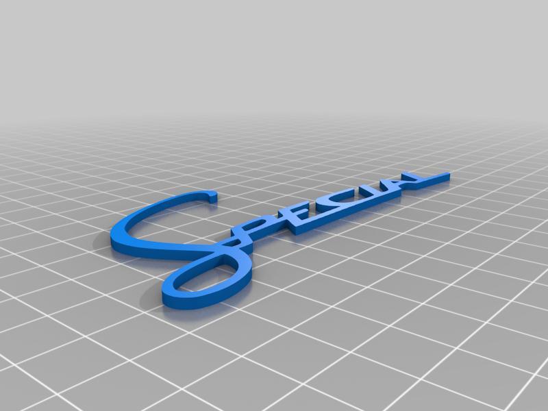 Lambretta Special Badge