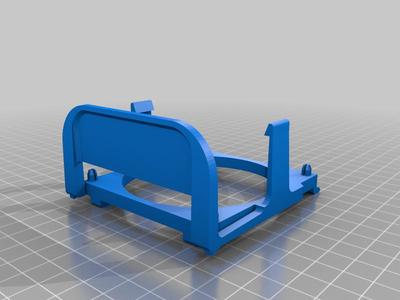 Chieftec CS 601 fan mount (unfinished)