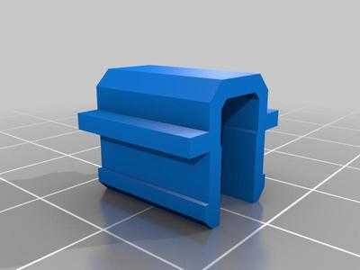Ender v2 power cable clip, wire clip