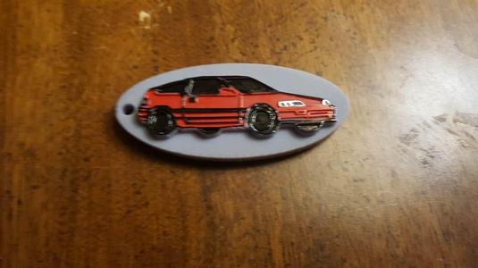 Honda CRX Keychain