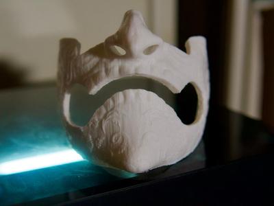 Oni Wood Mask