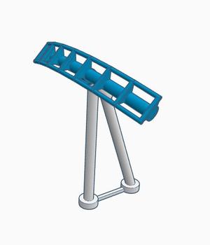 Vekoma Suspended Roller Coaster Display Track