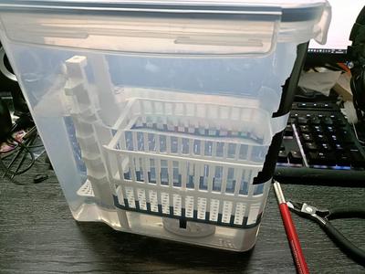 4l tall box washing rack