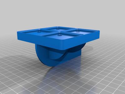 Ender 3 S1-PRO Gridfintiy 2x2 adapted/remixed base mount
