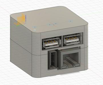 NanoPi Neo enclosure (with 3 x USBs)