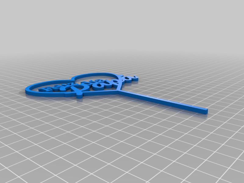Cake Topper del Dia del padre Fixed