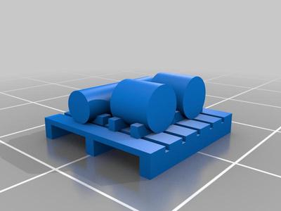 HO Scale Palletized details