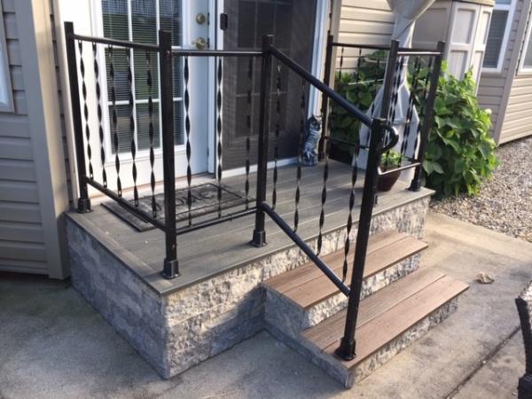 Metal Railing Trim Pieces