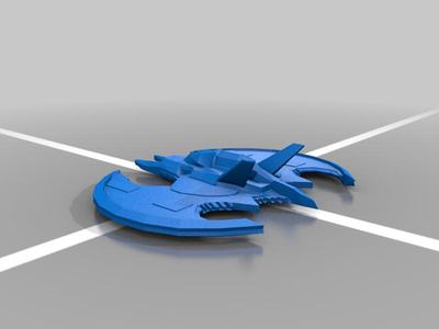 THE BATWING - LOW POLY STYLE STL