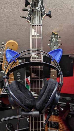 Audiophile cat ears for akg k702