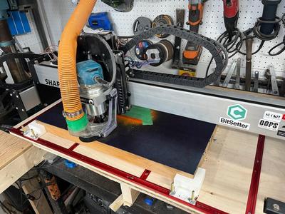 CNC T track blocks
