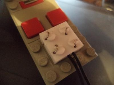 Lego compatible 9v system connector