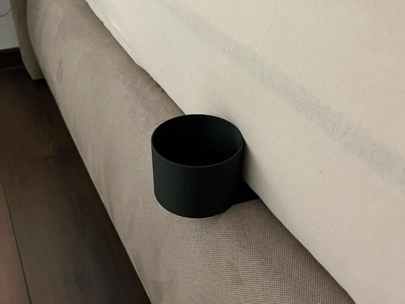 Drink Holder Box Spring Bed